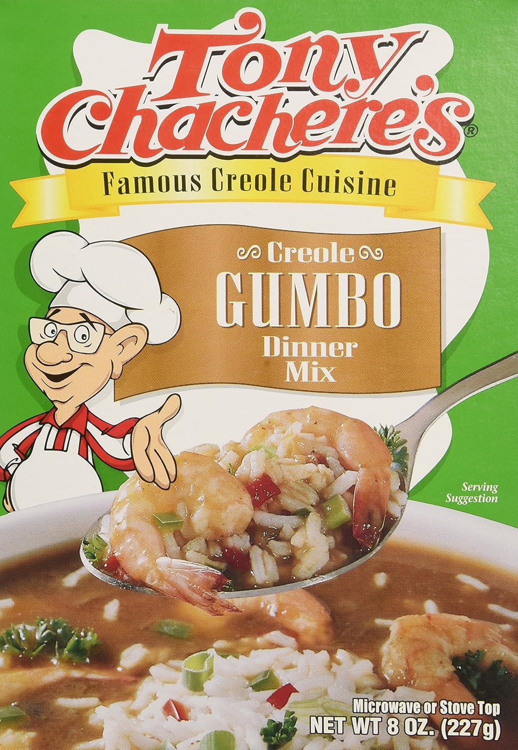 Buy Tony Chachere Rice Dinner Mix, Gumbo, 4 Count Online at Lowest