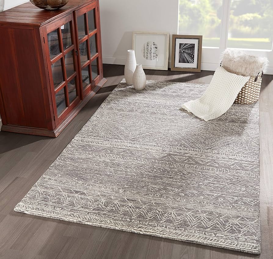 希少 MICHIGAN RUG CO 魚 総柄 S/M Amazon.com: BoutiqueRugs Keita Contemporary Mosaic Area Rug