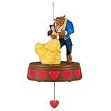 Hallmark Keepsake Disney Princess Christmas Ornament 2023, Beauty and the Beast Fairy-Tale First Dance