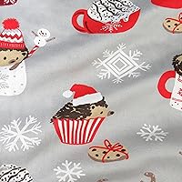 Vista 10 de HonestBaby - Pijama familiar navideña de algodón orgánico