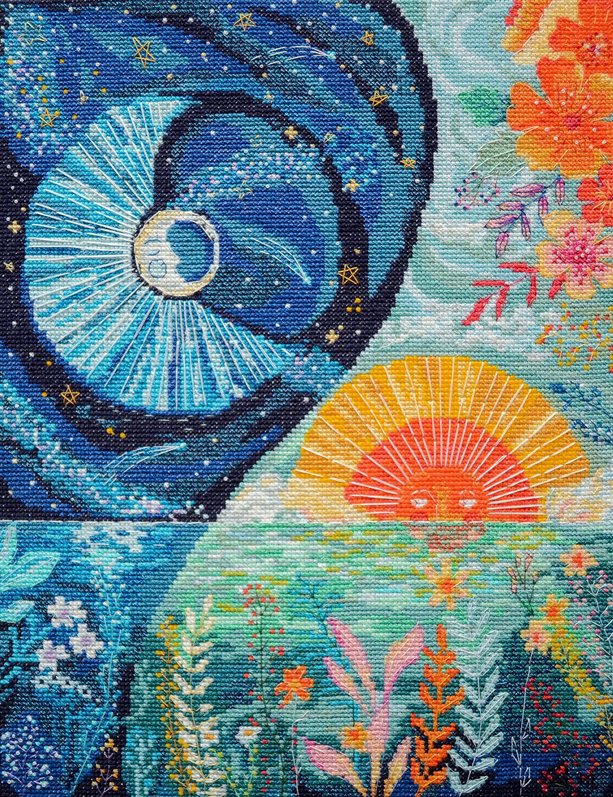 Wizardi Abris Art Cross-Stitch Kits - Spring Equinox AH-206