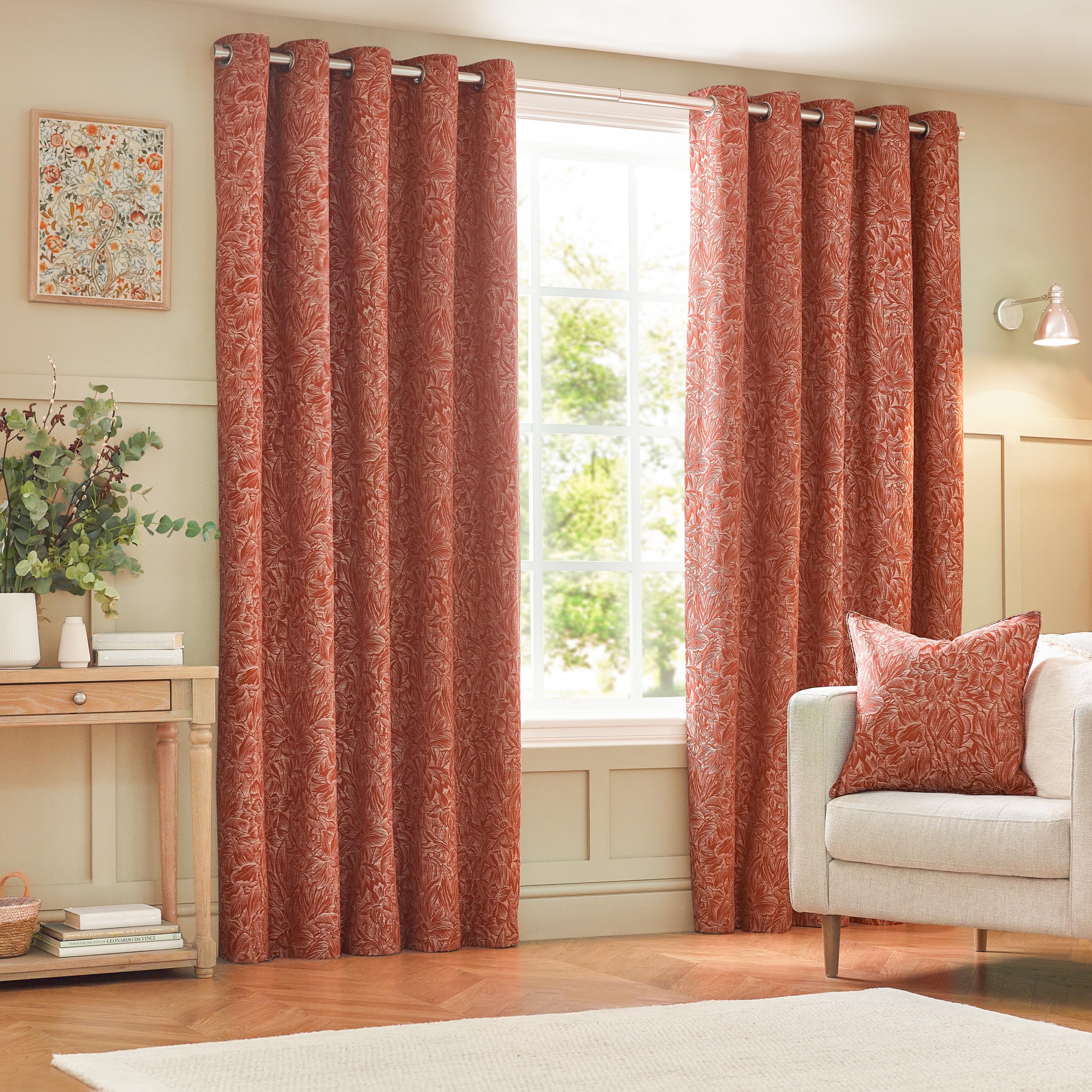 furn. Tende per occhielli di Wylder Grantley Jacquard