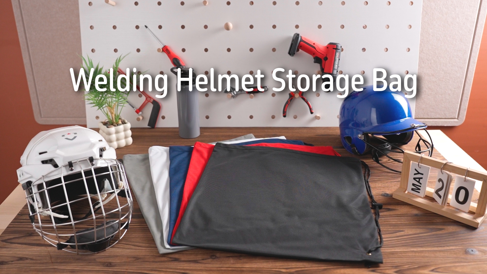 Amazon.com: Yeyeplum 4 Pcs Motorcycle Helmet Bags, Welding Hood