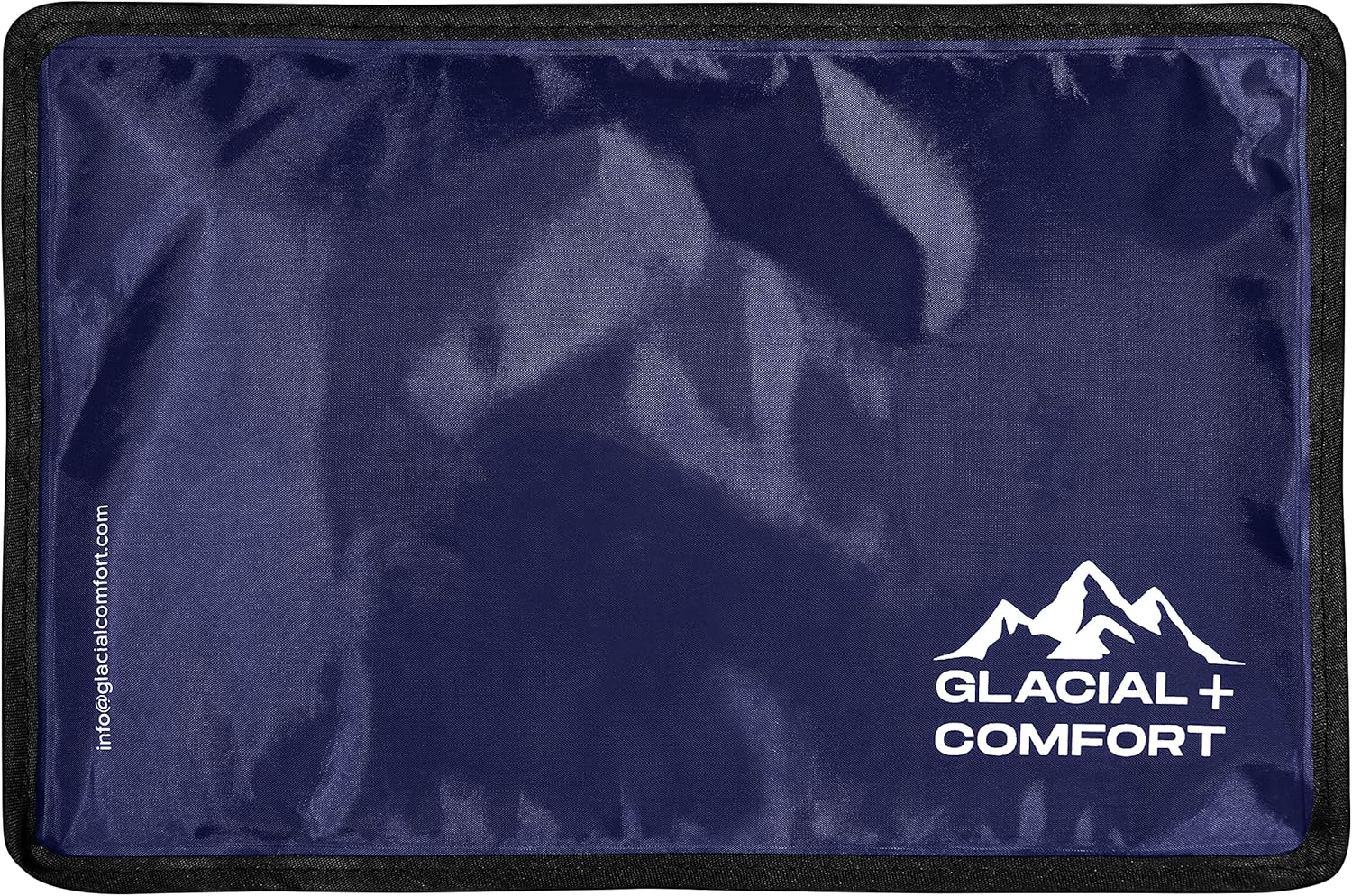 Glacial Comfort Gel Ice Pack for Injuries Reusable – (12″ x 8″) Cold Pads for Back Pain, Hip, Knee, Shoulder, Muscle Strains, Migraine & Postpartum Recovery with Flex Technology – Compression Pad.