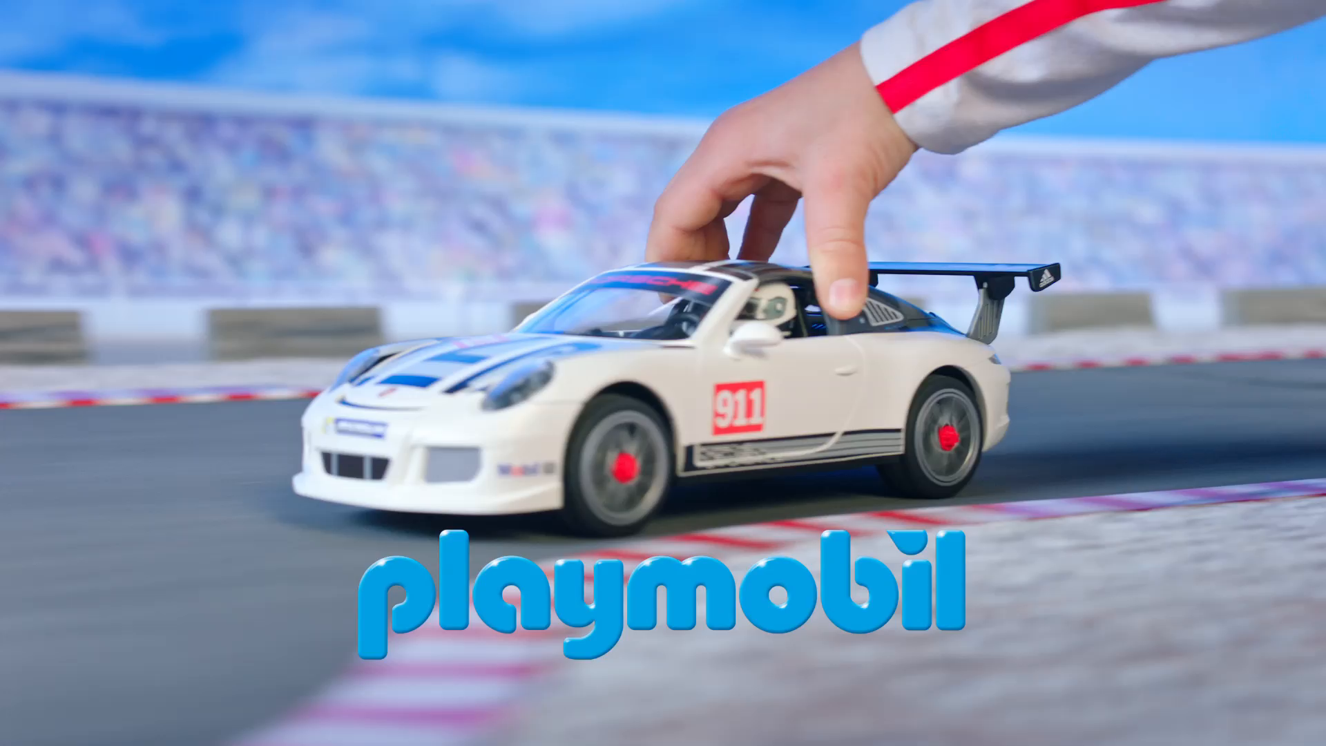 PLAYMOBIL Porsche 9225 Porsche 911 GT3 Cup, ab 4 Jahren inkl. Lichteffekten und viel Zubehör – Bild 6
