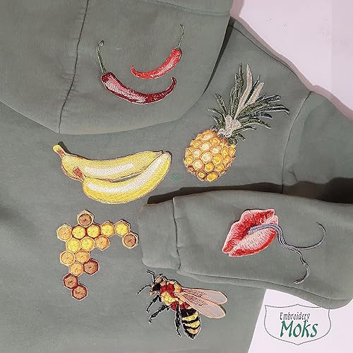 Miniatura 6 de Moks443(p) Chili Patch - Embroidery Patch - hot seasoning patch - Sew on patch