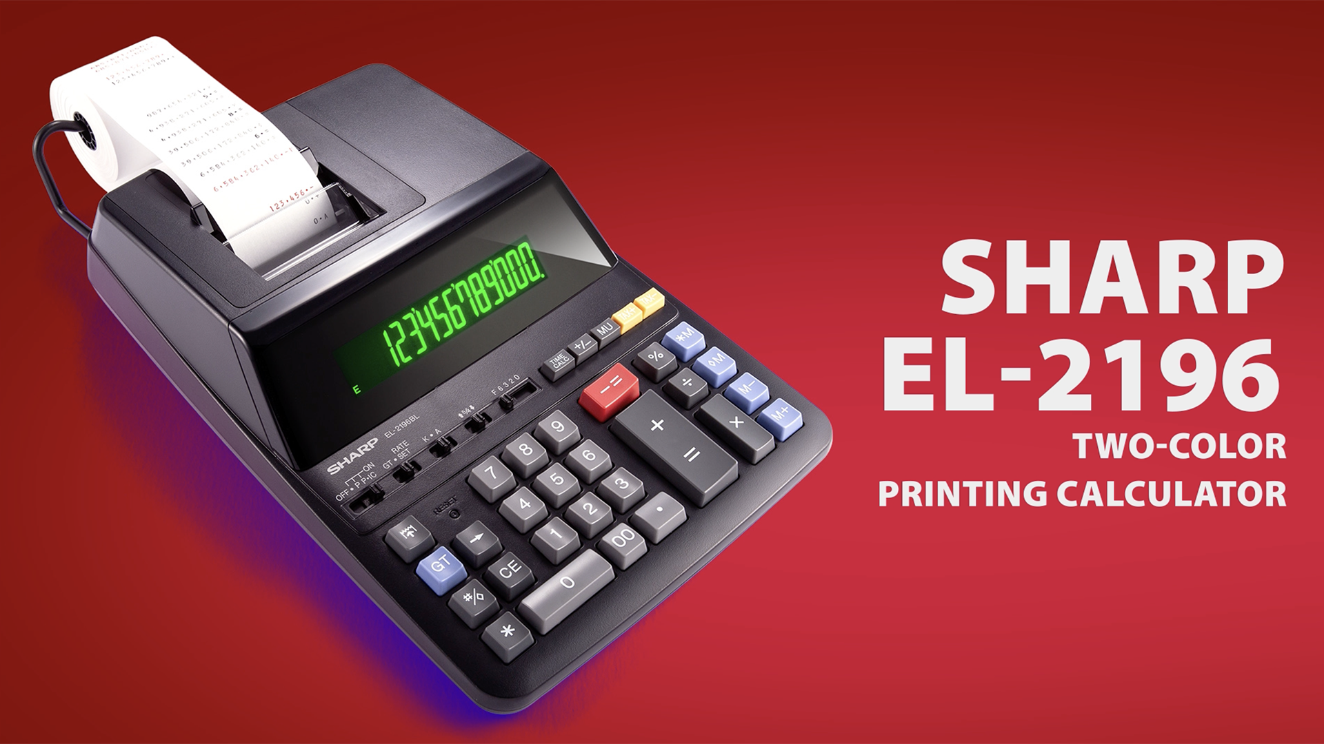 Amazon.com : Sharp 12-Digit Print Calculator Desktop Size Adding