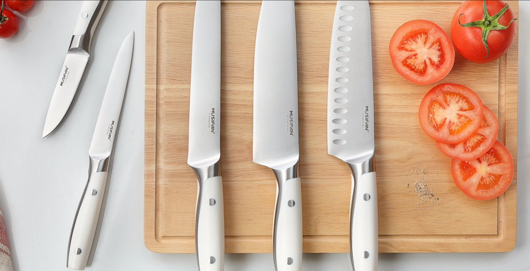 Amazon.com: Musifan 5-Piece Chef Knife Set, Professional Ultra