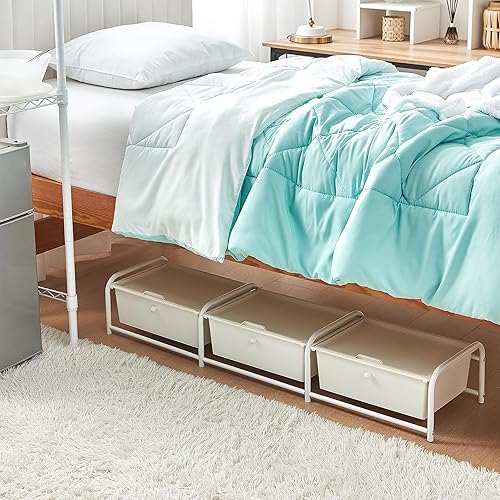 Miniatura 2 de Suprima Almacenamiento Debajo de la Cama - Tapa 3 Sección - Blanco