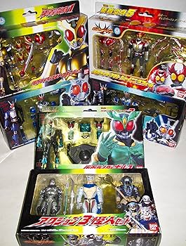 Amazon.co.jp: 装着変身 仮面ライダーアギト 8種＆3怪人セット