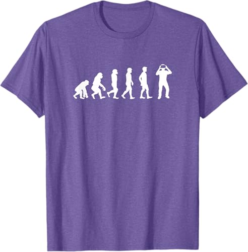 Miniatura 7 de Funny Human Evolution to Virtual Reality Camiseta, Negro, S