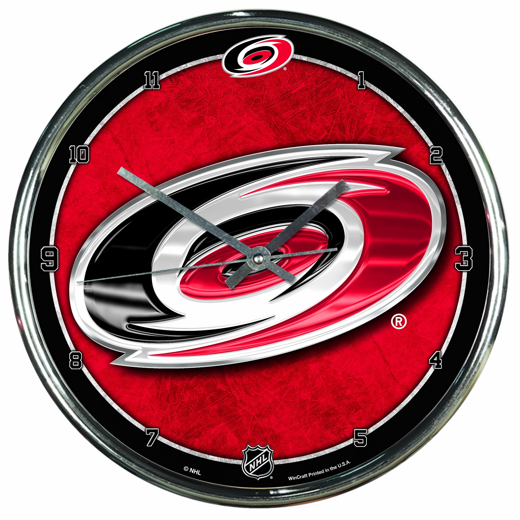 WinCraft NHL - Orologio Cromato