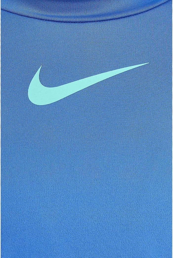 Детский комплект Nike Aquatic Awe: гидрокостюм с длинным рукавом и мидикини, цвет: Синий — фото 2