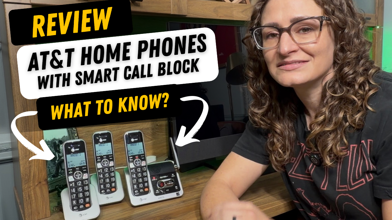 Watch Unboxing and Review AT&T Home Phone System with Call Block on ...