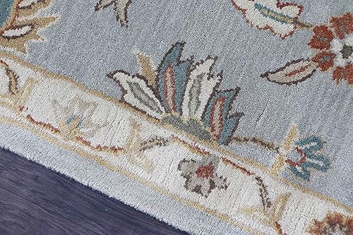 Miniatura 7 de Devlin Alfombras y alfombras tradicionales orientales hechas a mano 100% lana (9 x 12 pies)