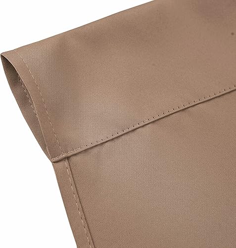 Miniatura 6 de LEMOMO Cortinas Opacas Cappuccino42 x 54 PulgadasJuego de 2 Paneles Cortinas Oscurecedoras para Dormitorio