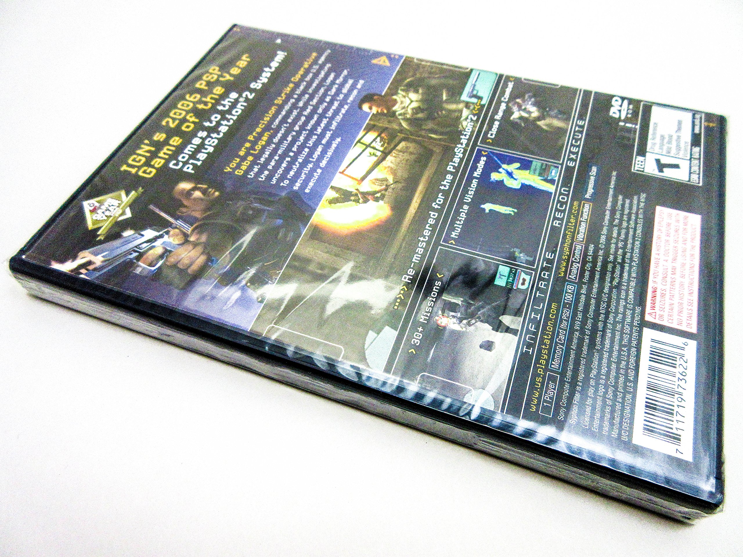 Syphon Filter Dark Mirror Play Station 2 PS2 PAL ESPAGNOL