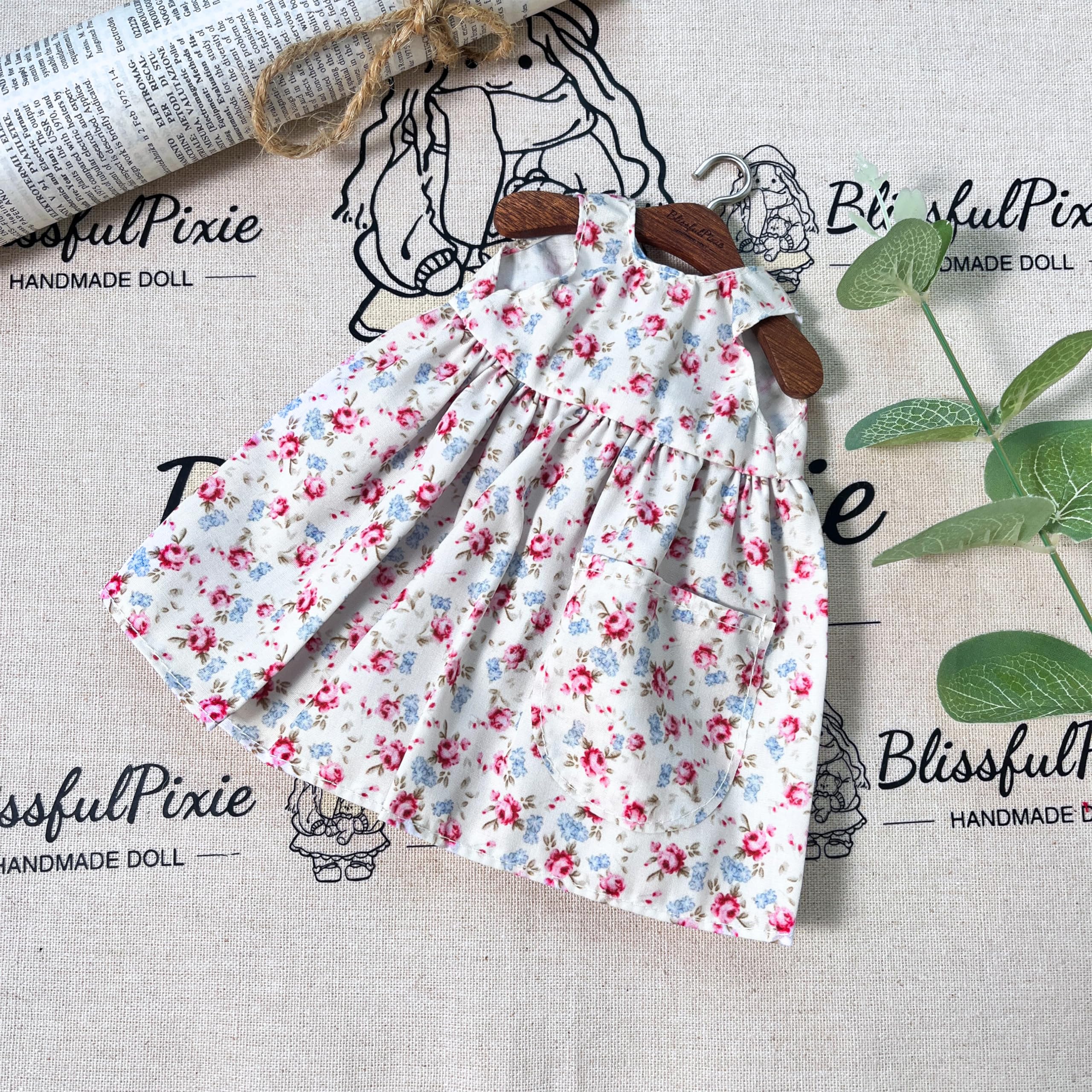 Amazon | BlissfulPixie 手作り ウォルドルフ 人形の服 30cm 服セット