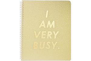ban.do Rough Draft Large Spiral Notebook: I Am Very Busy