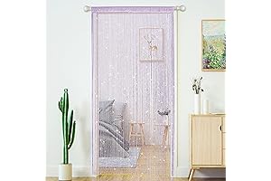 Captivating Glitter Beaded Curtains for Kids' Doorways