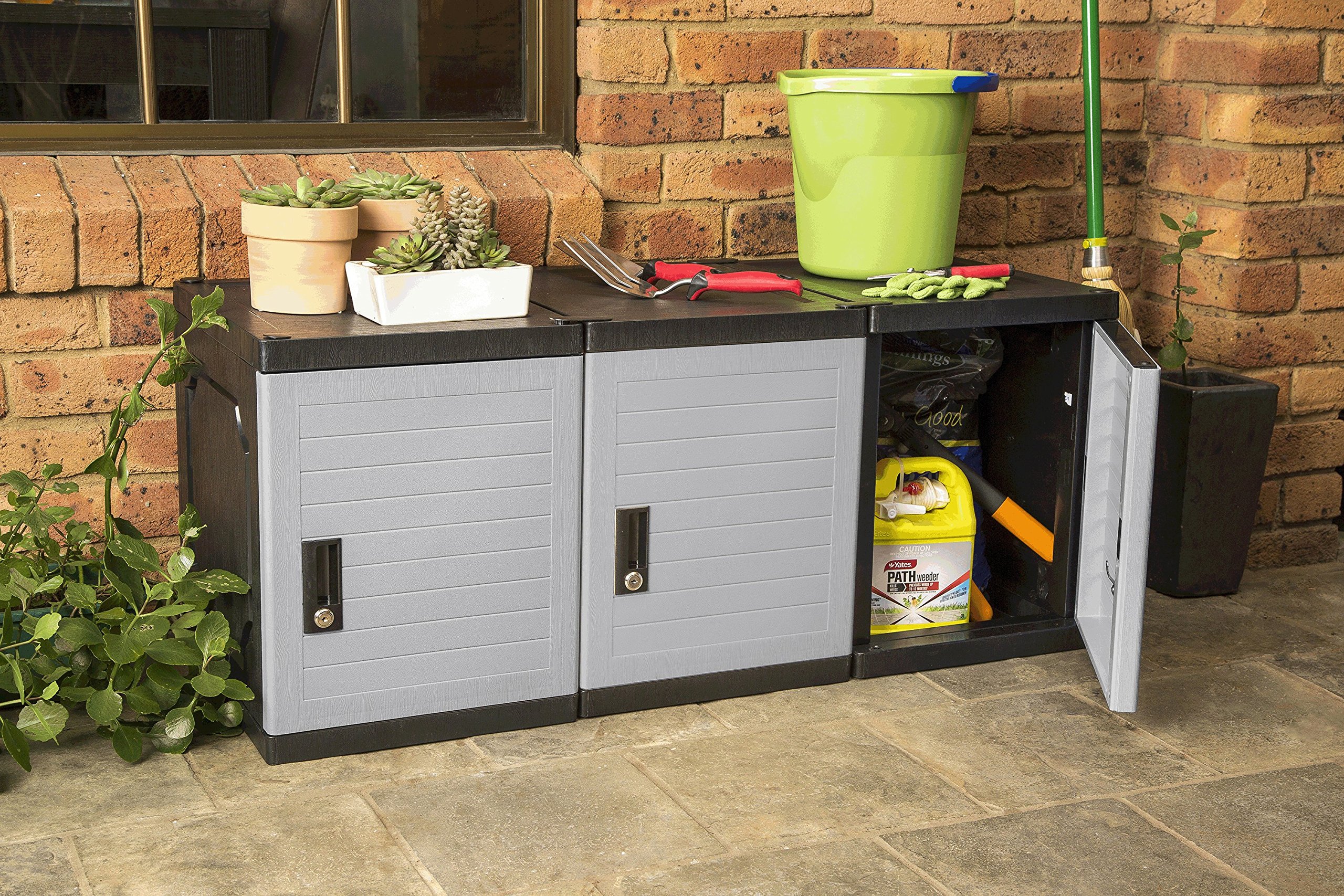 Jink Locker Lockable Storage with Keys, 19” Great Locking Storage Box Solution for