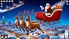 giochi di consegna regali di Babbo Natale volante, giochi di Natale gratuiti in 3D, giochi di Babbo Natale a Natale, giochi di slitta di Babbo Natale #1