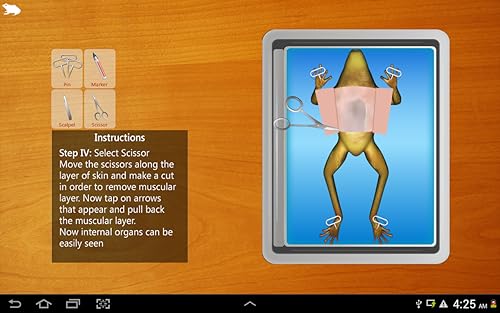 Frog Dissection For Tablet