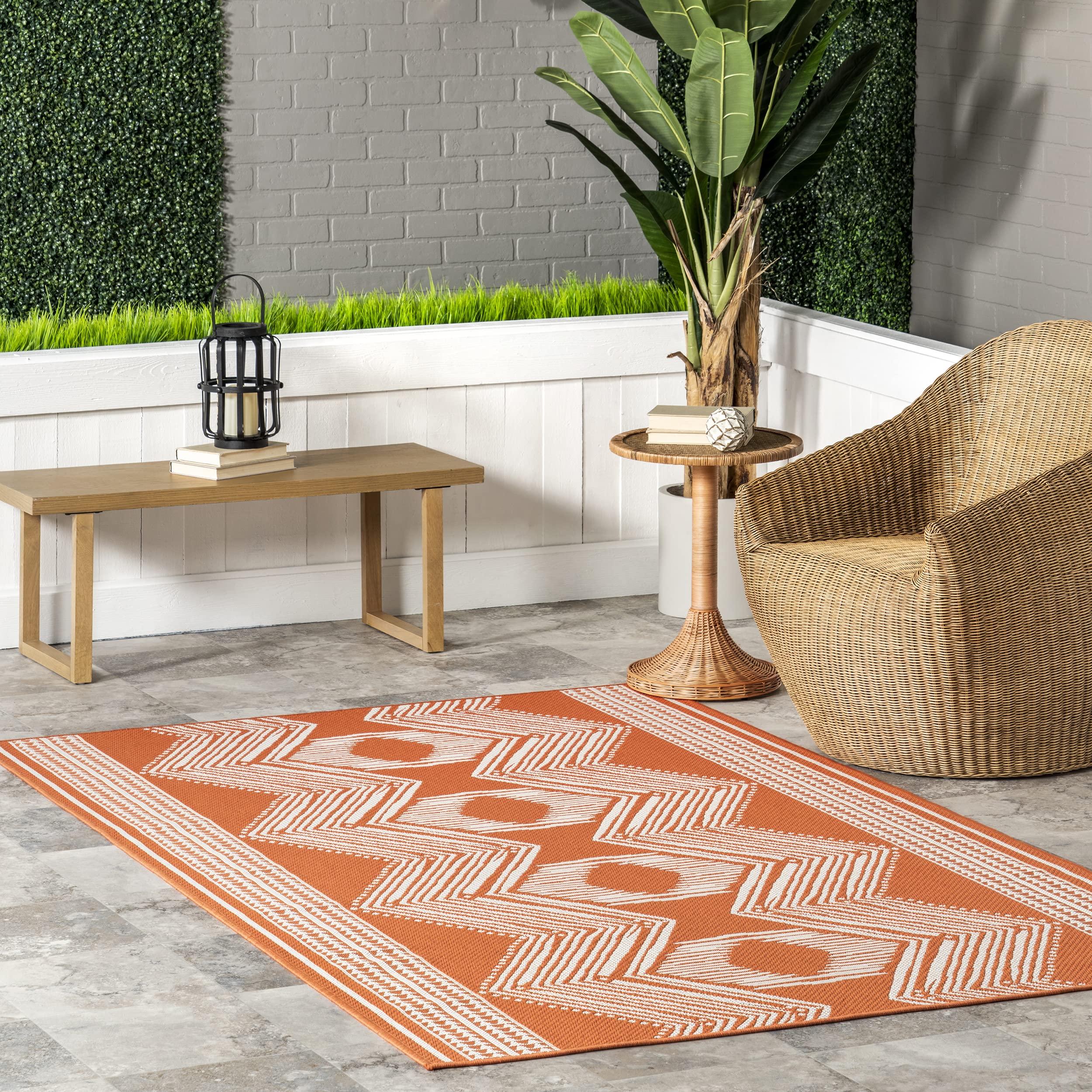 Snapklik.com : nuLOOM Ranya Tribal Indoor/Outdoor Area Rug