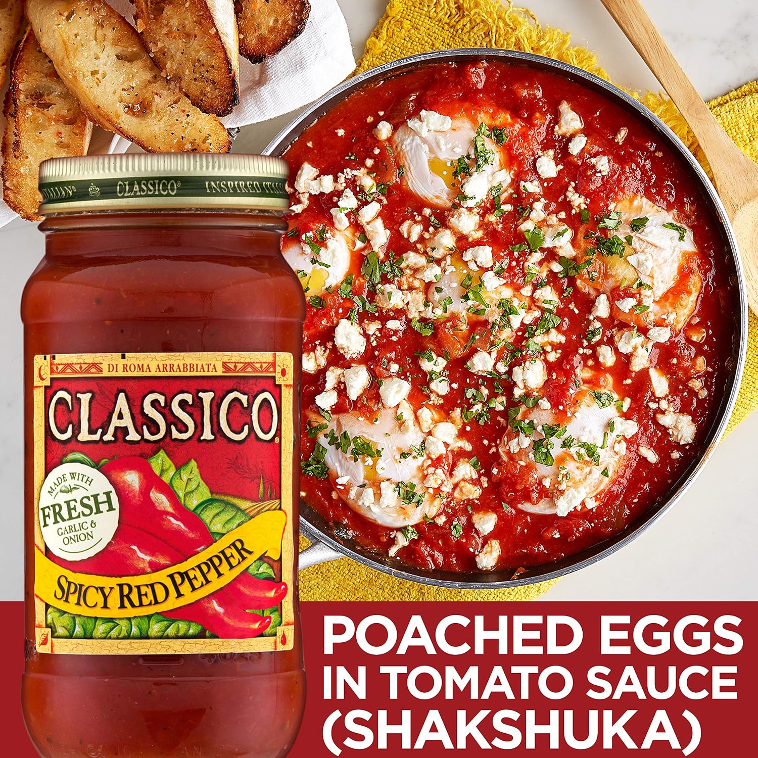 Classico, Spicy Red Pepper Pasta Sauce, 24 oz