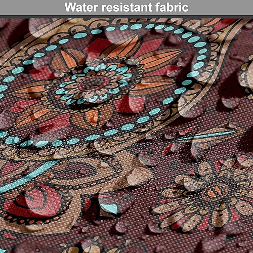 Miniatura 6 de Ambesonne - Tela multicolor con estampado digital por yarda