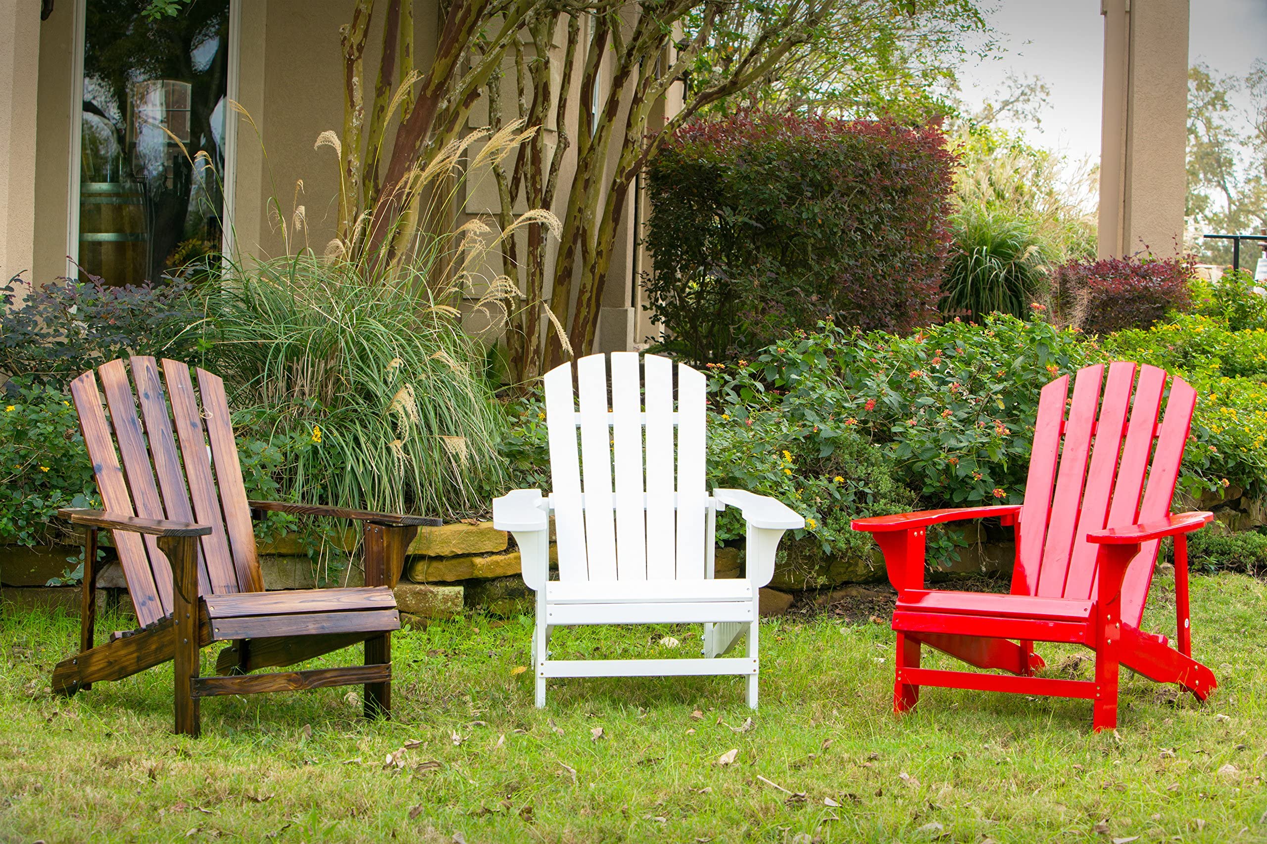 Leigh Country White Adirondack Chair for Patio Deck or Yard product thumbnail 7