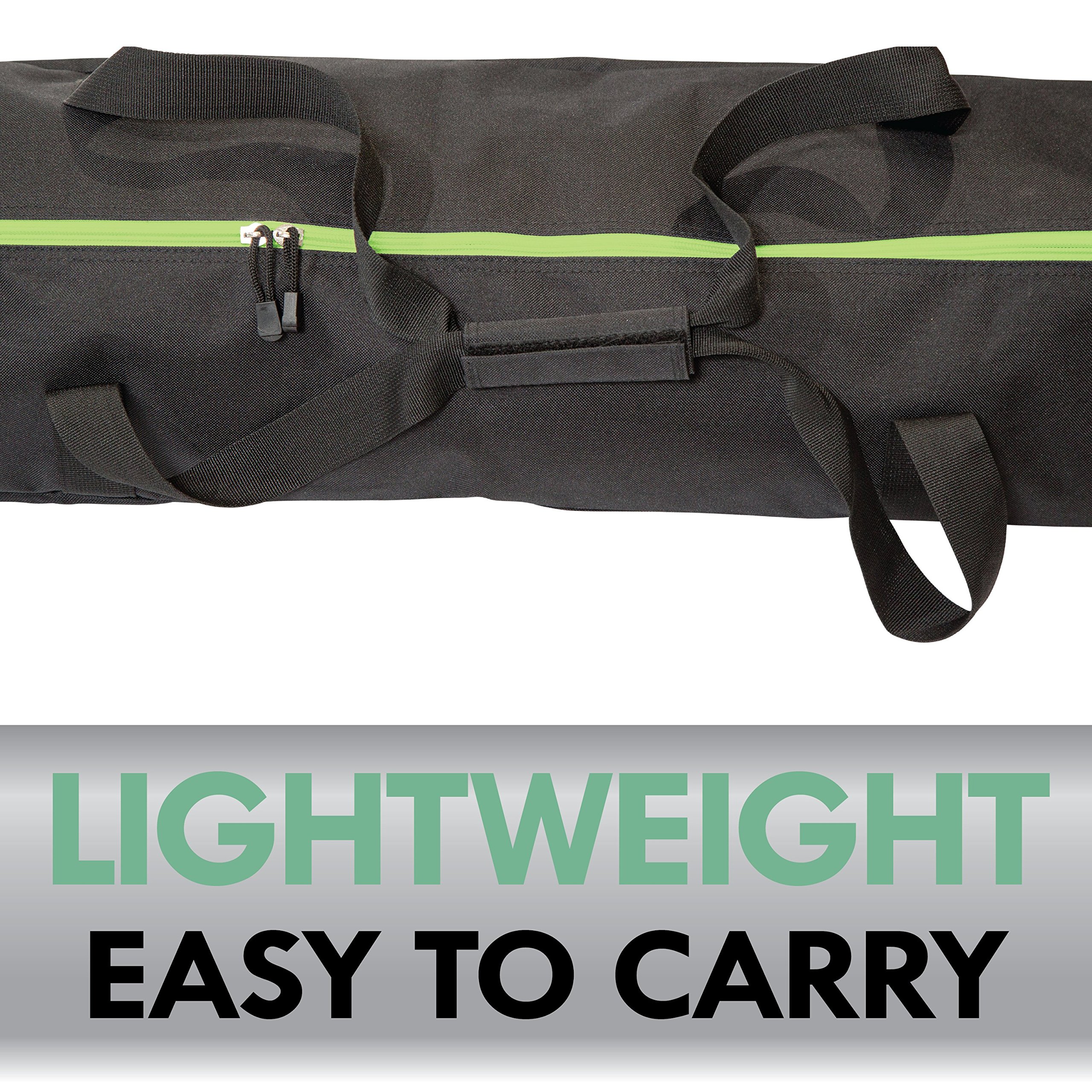 Athletico zweiteiliges Ski und Boot Bag Combo | Store & Transport Ski bis 200 cm und Stiefel bis Größe 13 | inkl. 1 Ski Bag & 1 Ski Boot Bag