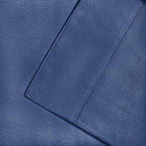 Miniatura 3 de Juego de ropa de cama de franela de algodón de alta calidad, el juego incluye 2 fundas de almohada, acento de dormitorio contemporáneo sólido,