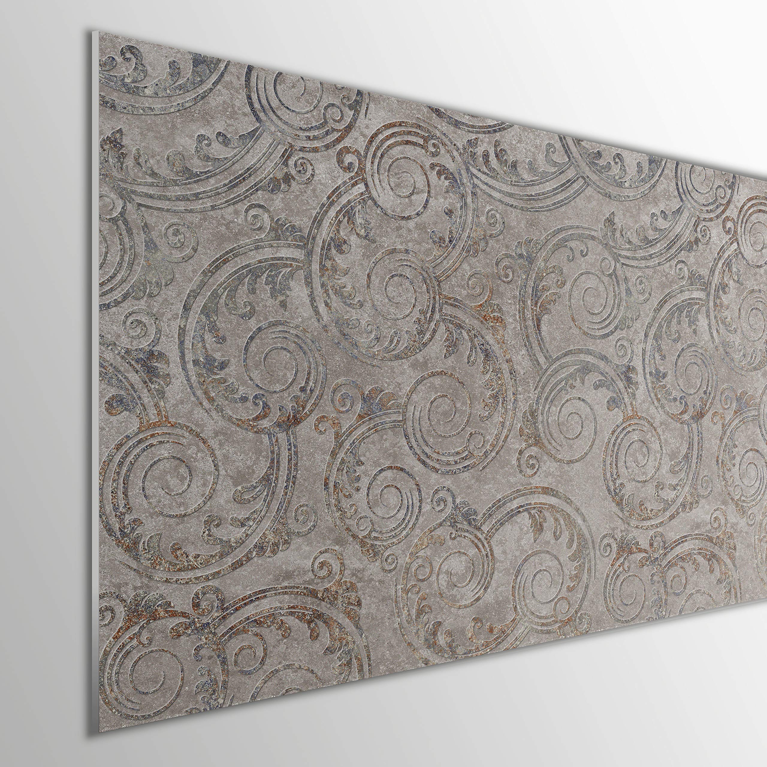 Tête De Lit MEGADECOR Coffman PVC 5mm 150x60 Cm - Panneau Léger, Design Moderne, Impression UVI, Facile à Poser