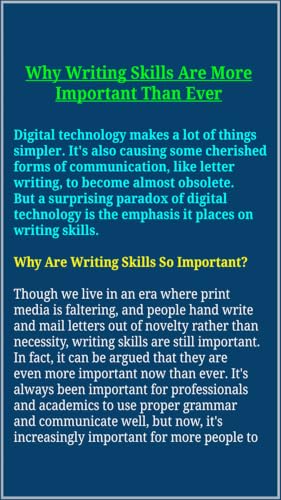 Writing Skills – vue 6