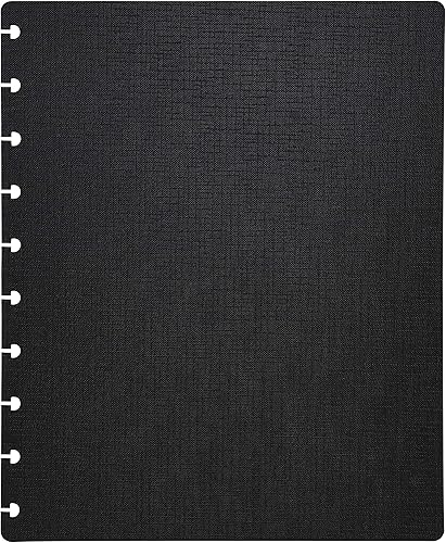 Vista 19 de Talia - Agenda personalizable con aros, (Fireworks Deep Lake, con discos Deep Lake, tamaño mediano (7.5 x 9.75 pulgadas).