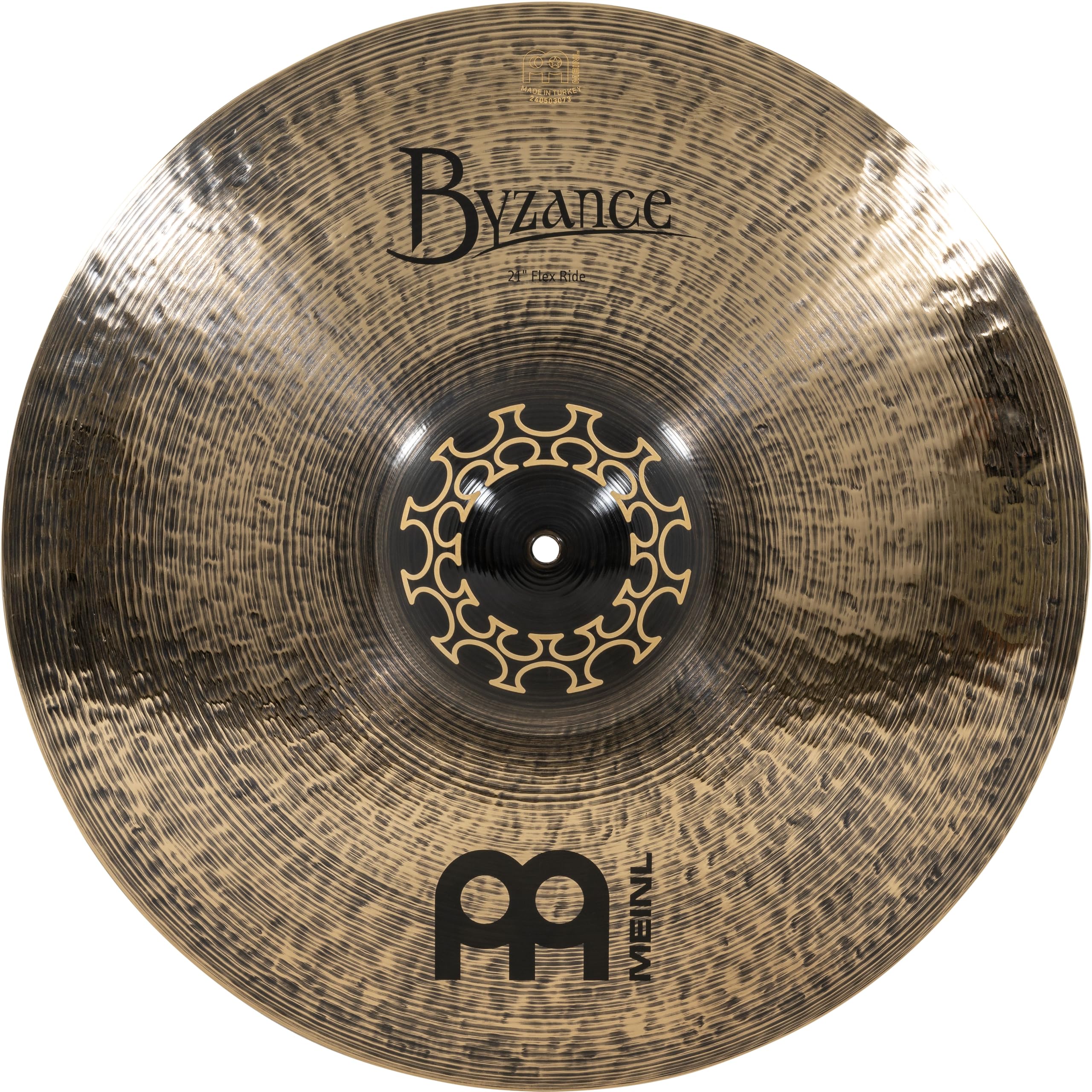 Byzance Brilliant 21" Thomas Lang Signature Flex Ride -- MADE IN TURKEY -- Hand Hammered B20 Bronze, 2-YEAR WARRANTY