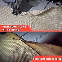 Vista 7 de ShadeMart Parasol 95% pérgola de 12 pies de ancho x 12 pies de largo, cubierta de repuesto para exteriores, con ojales y varillas de acero