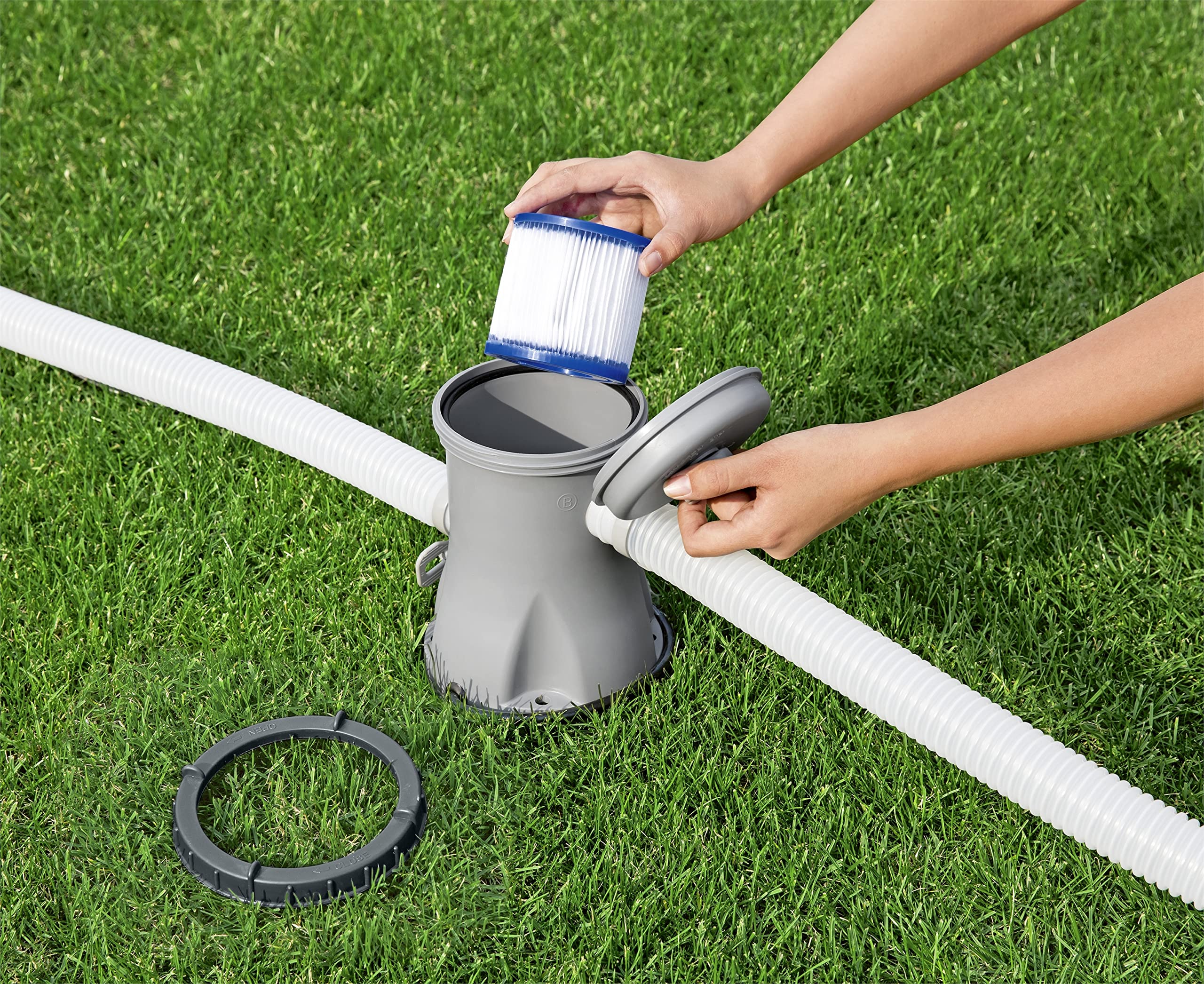 Bestway Axel M115567 - Filtro Cartucho para depuradora pequeño 8 x 9 cm