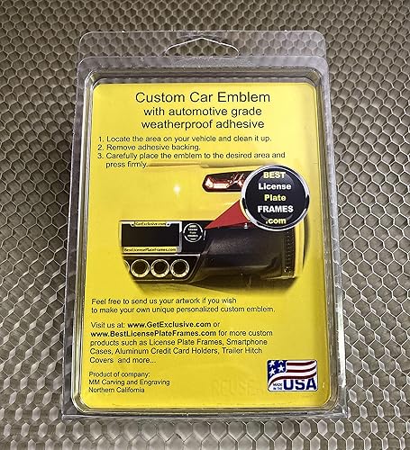 Miniatura 5 de Etiqueta engomada del emblema del coche con cúpula 3D del ejército de EE. UU., bisel de metal cromado, producto oficial del ejército