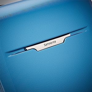 Samsonite Winfield 3 DLX Hardside Expandable Luggage with Spinners, Blue/Navy, 2-Piece Set (20/25)