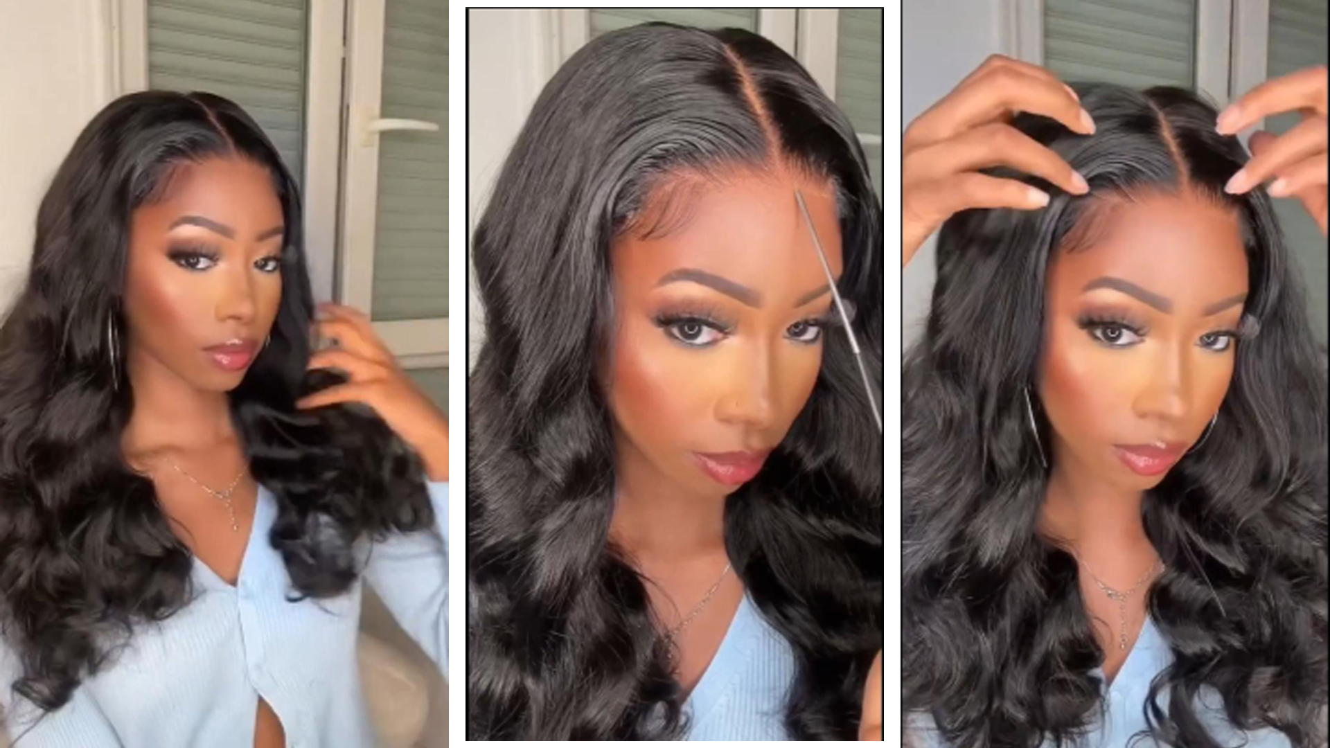 Glueless Wigs Human Hair Body Wave 5x5 Lace Front Wig 28 Inch Natural Black  | HD Lace, Wear and Go, Pre-Plucked, Pre-Cut, Brazilian Virgin Hair,  Closure Wig,150% Density,Beginner Friendly,for Black Women :