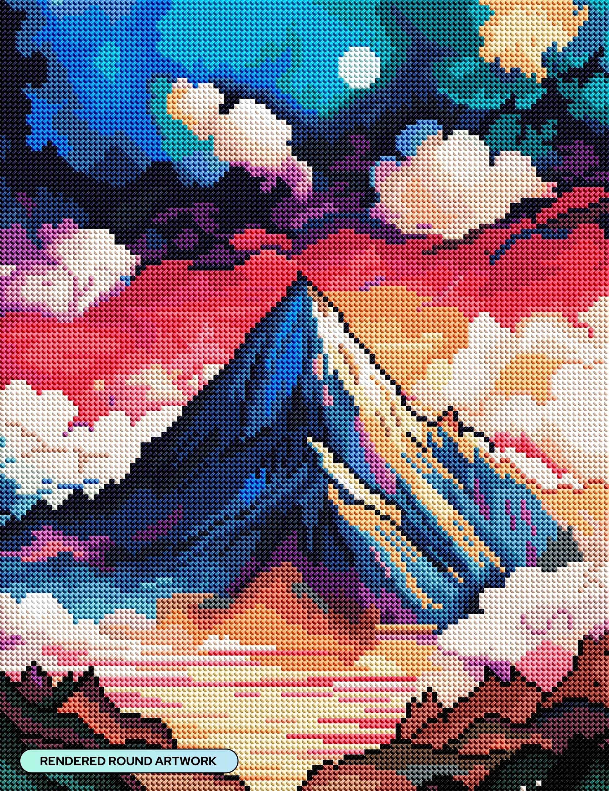 Amazon.com: DIAMOND ART CLUB Inspiration Peak Diamond Painting Kit