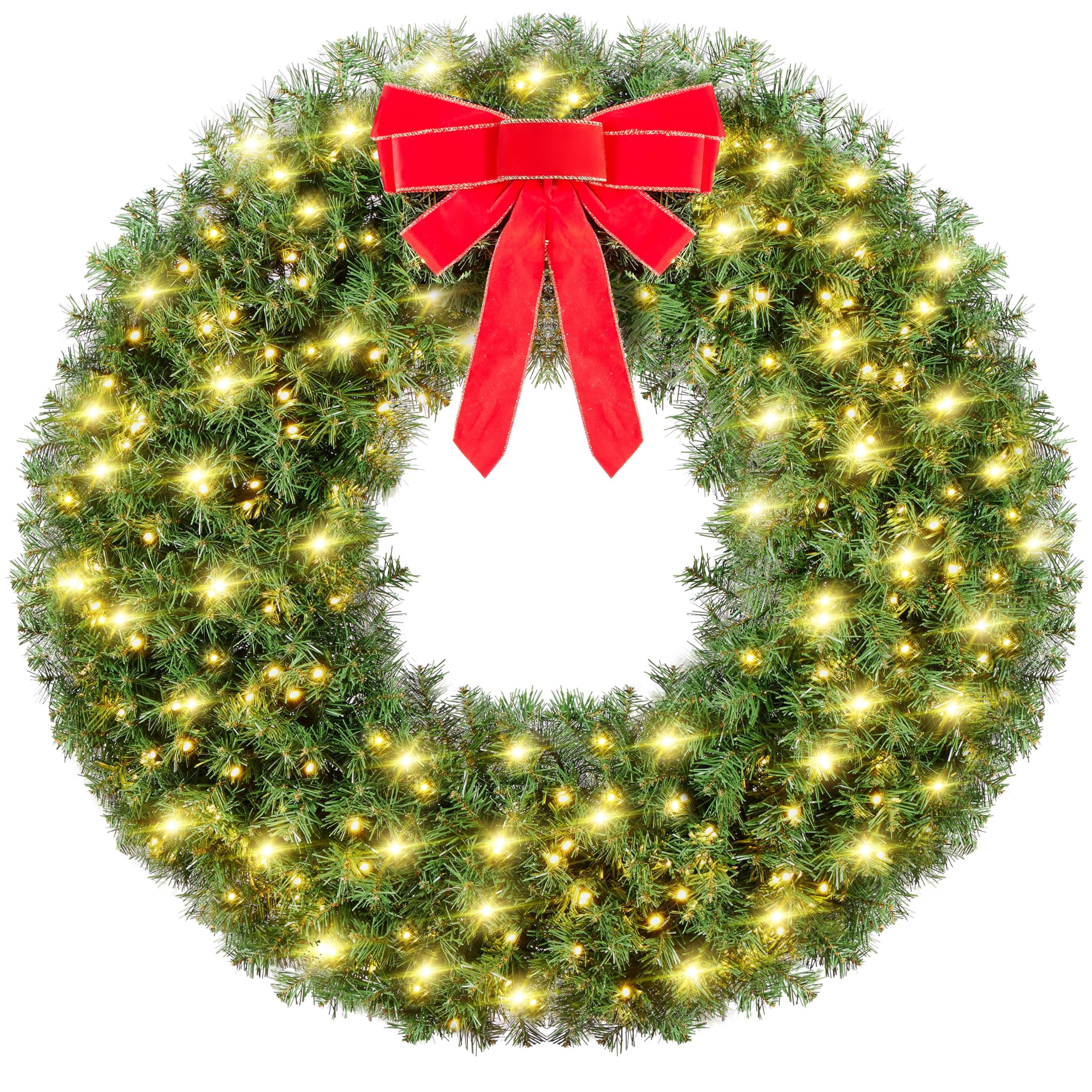 Yaheetech 48in Large Artificial Christmas Wreath