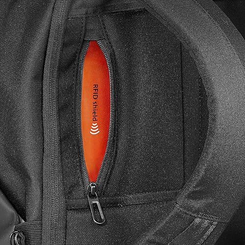 Vista 9 de Briggs & Riley Mochila mediana Delve, Negro -, Briggs & Riley Delve - Mochila mediana para laptop, se adapta a portátiles de hasta 15 pulgadas