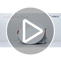 Amico 12 Pack 4 Inch 5CCT Ultra-Thin LED Recessed Dimmable Can/Ceiling Light with Junction Box, 2700K/3000K/3500K/4000K/5000K Selectable, 11W Eqv 70W, 800LM High Brightness Wafer Downlight - ETL&FCC