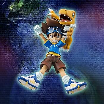 デジモン デジモンアドベンチャー 太一 アグモン フィギュア デジモン」あのキービジュアルを再現！ “八神太一＆アグモン”が