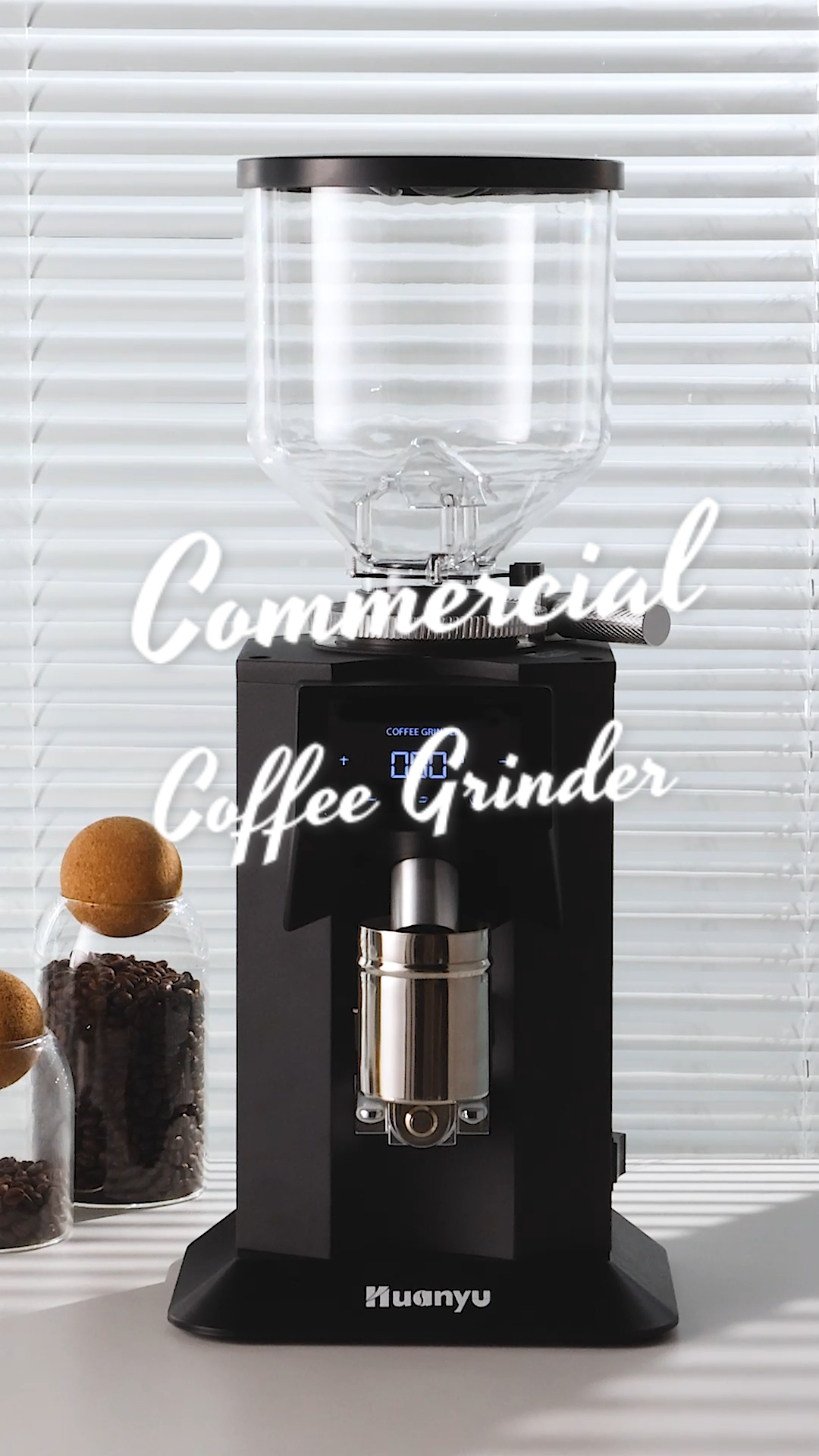 HMA-YUANページ Amazon.com: Huanyu Professional Coffee Grinder with 74mm