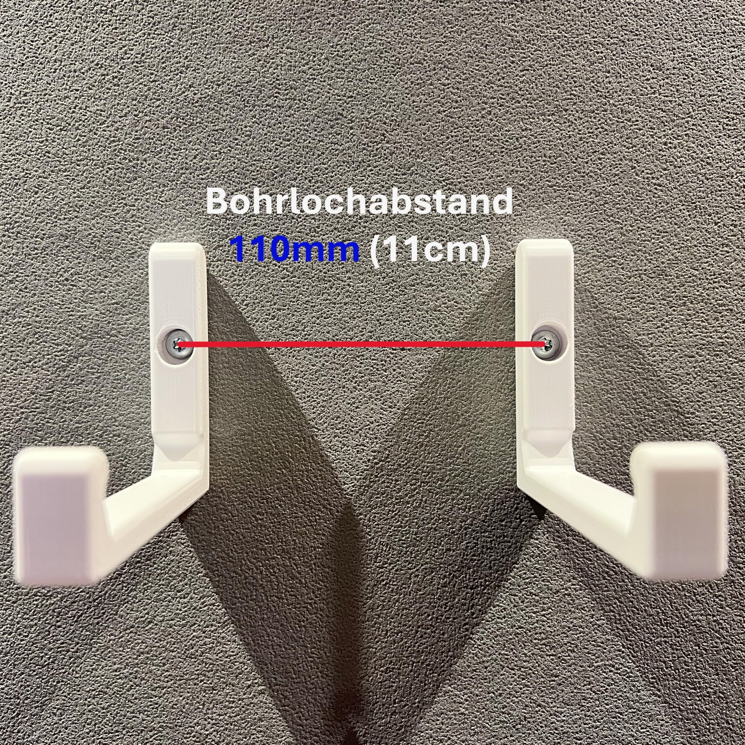 Supporto A Parete Per AVM Fritz! Repeater 3000 AX, Montaggio Salvaspazio, Viti E Tasselli Inclusi, Produzione Tedesca In PETG