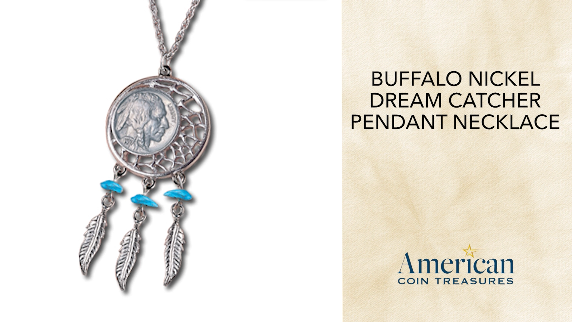 Amazon.com: American Coin Treasures Buffalo Nickel Dream Catcher 